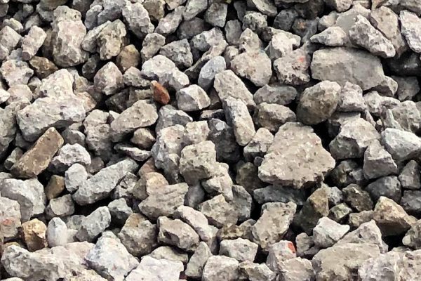 Вторичный бетонный щебень, фракция 0-70